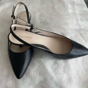 Cole Haan Slingback kitten heels 5.5M